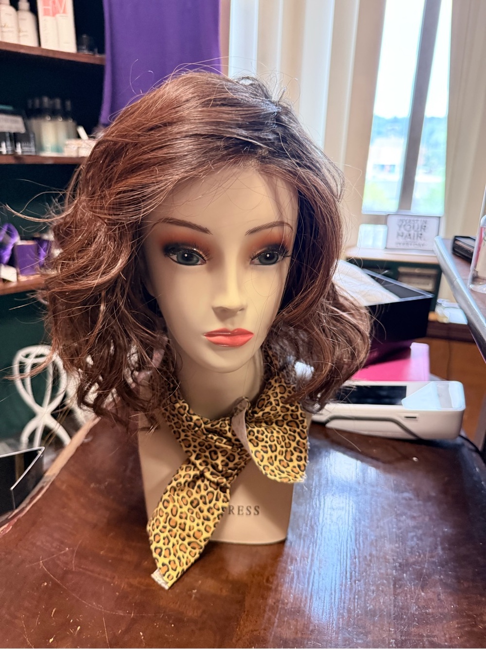 Belle Tress “Vienna Roast” Heat friendly wig